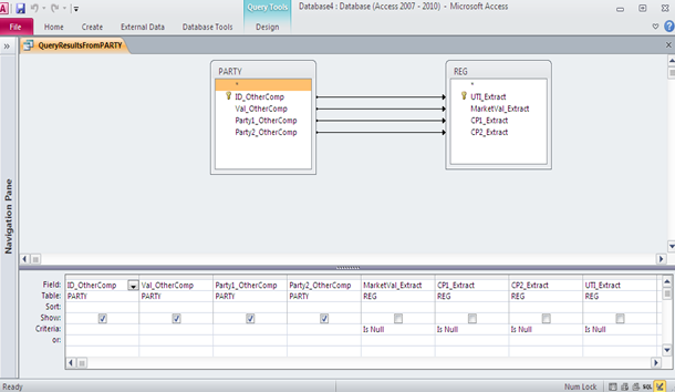 Simulate Full Outer Join in MS Access Fig-1.3