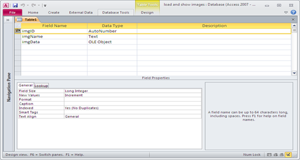 How to Load and show a picture using VBA-Fig:-1.1