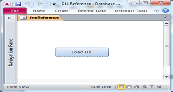 How to register and add reference of DLL through VBA code Fig-1.2