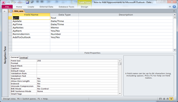 Video player implementation using Access VBA Fig-1.1