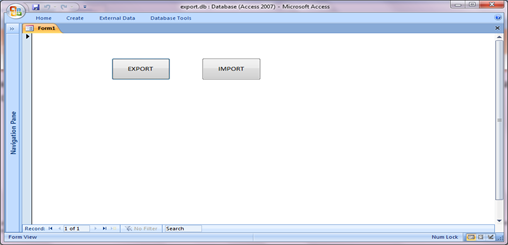 Export and Import data into text format using VBA code Fig-1.2