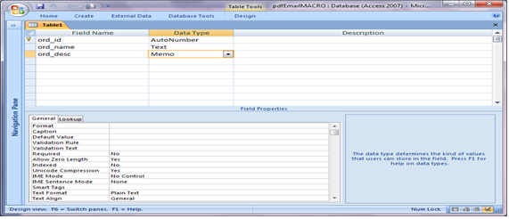 Macro to save a report as PDF and Email to Microsoft outlook Fig-1.1