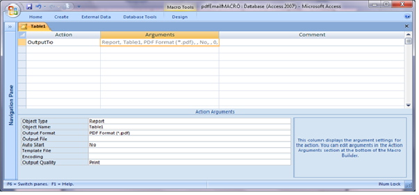 Macro to save a report as PDF and Email to Microsoft outlook Fig-1.4