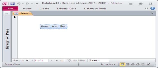 Writw error log file using VBA. Fig-1.1