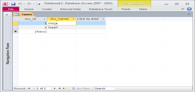 How to Stop Bound Forms from Updating Automatically. Fig-1.4