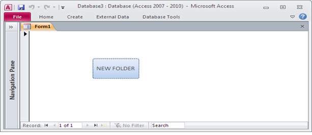 How to create the folder using VBA. Fig-1.1