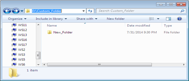 How to create the folder using VBA. Fig-1.2